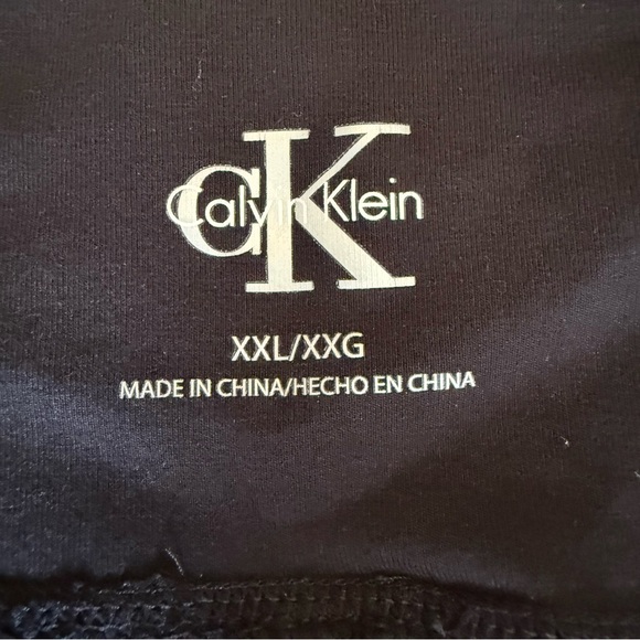 Calvin Klein LOGO Lattice Cutout Black Leggings Size XXL - Picture 14 of 15